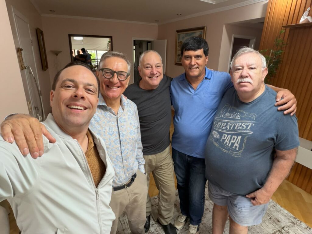 Momentos de lazer de Fabio Civitelli (e de José Carlos Francisco) no Brasil