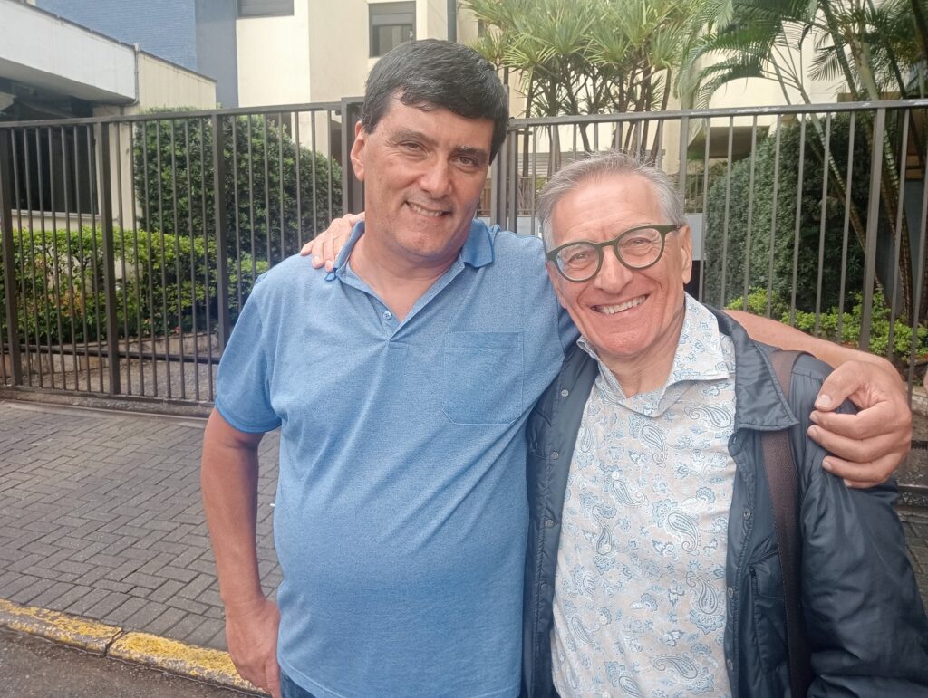 Momentos de lazer de Fabio Civitelli (e de José Carlos Francisco) no Brasil