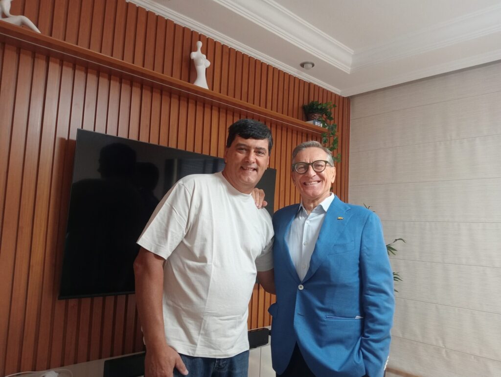 Momentos de lazer de Fabio Civitelli (e de José Carlos Francisco) no Brasil