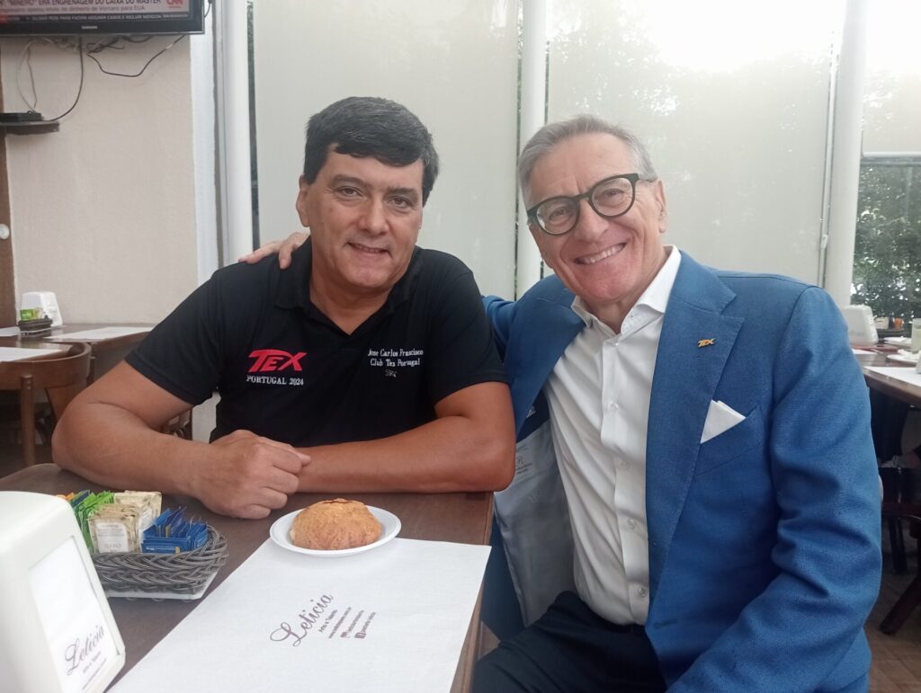 Momentos de lazer de Fabio Civitelli (e de José Carlos Francisco) no Brasil