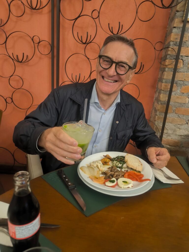 Momentos de lazer de Fabio Civitelli (e de José Carlos Francisco) no Brasil