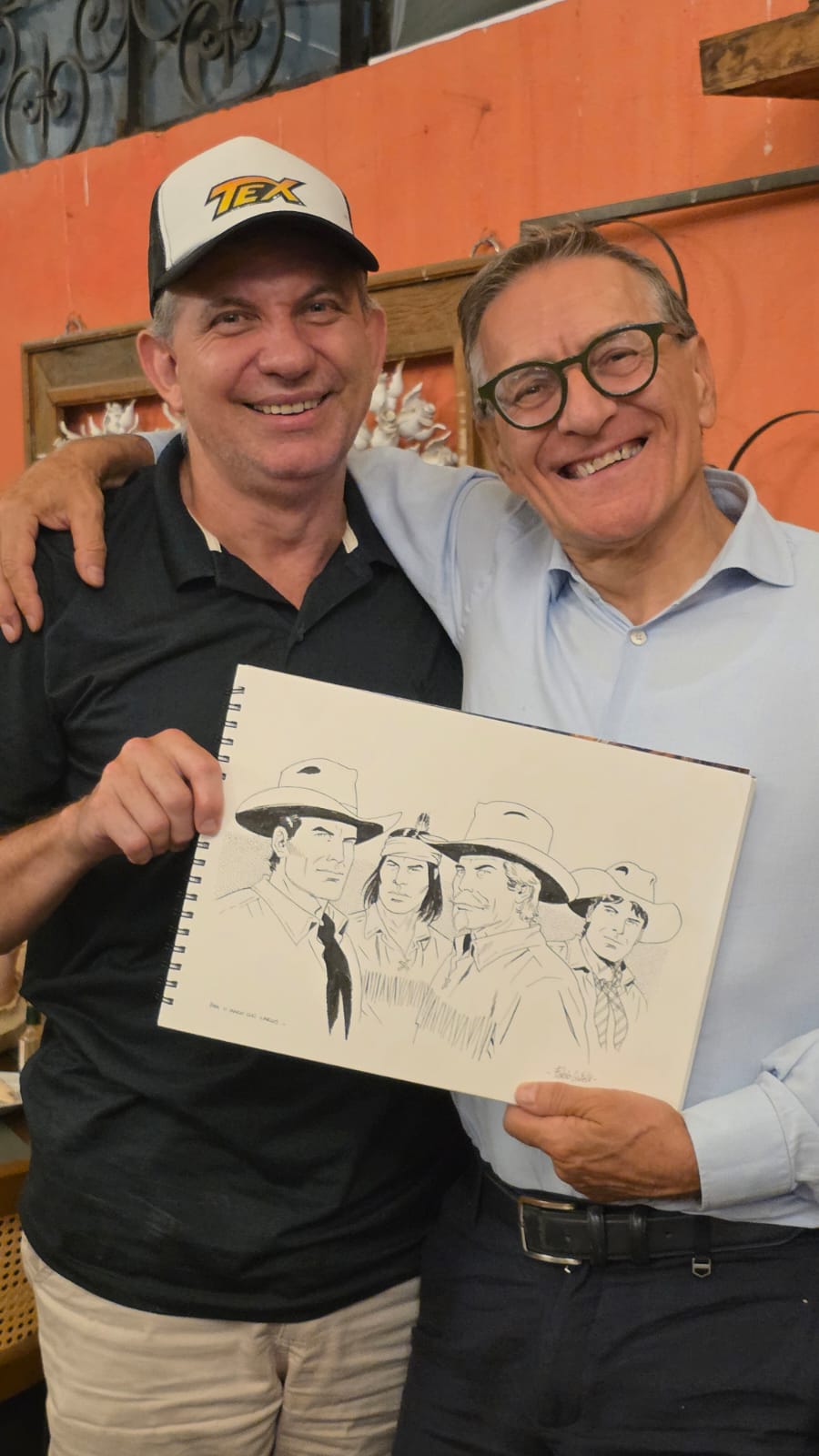 Momentos de lazer de Fabio Civitelli (e de José Carlos Francisco) no Brasil