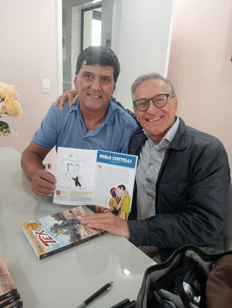 Momentos de lazer de Fabio Civitelli (e de José Carlos Francisco) no Brasil