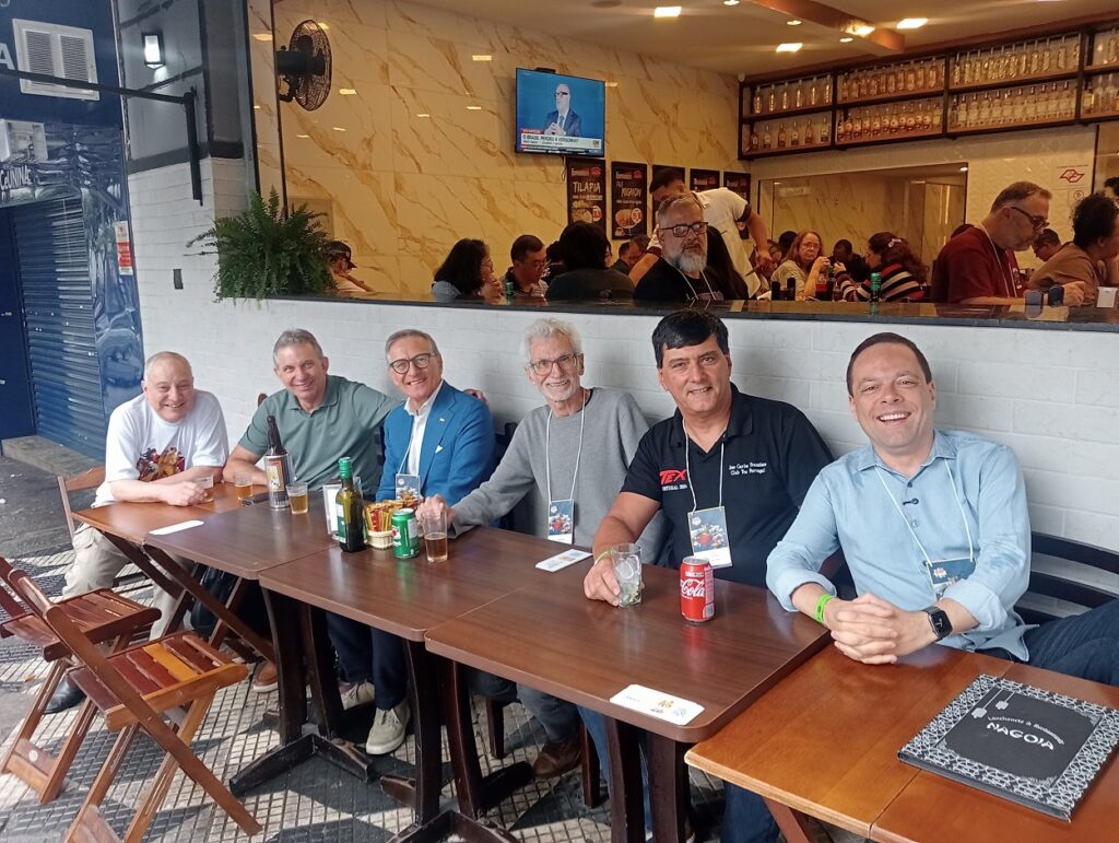 Momentos de lazer de Fabio Civitelli (e de José Carlos Francisco) no Brasil