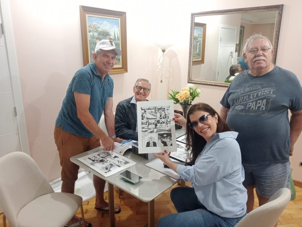 Momentos de lazer de Fabio Civitelli (e de José Carlos Francisco) no Brasil