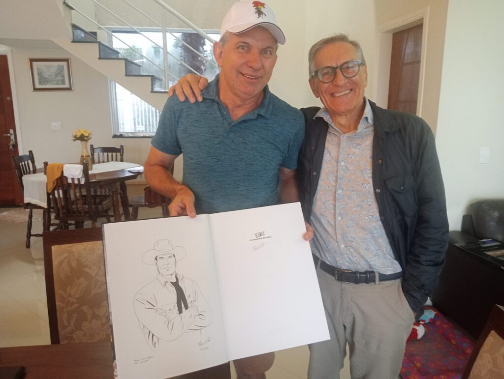 Momentos de lazer de Fabio Civitelli (e de José Carlos Francisco) no Brasil