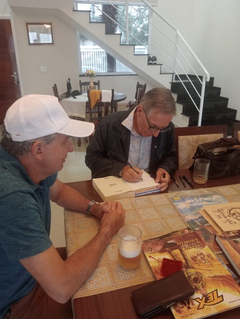 Momentos de lazer de Fabio Civitelli (e de José Carlos Francisco) no Brasil