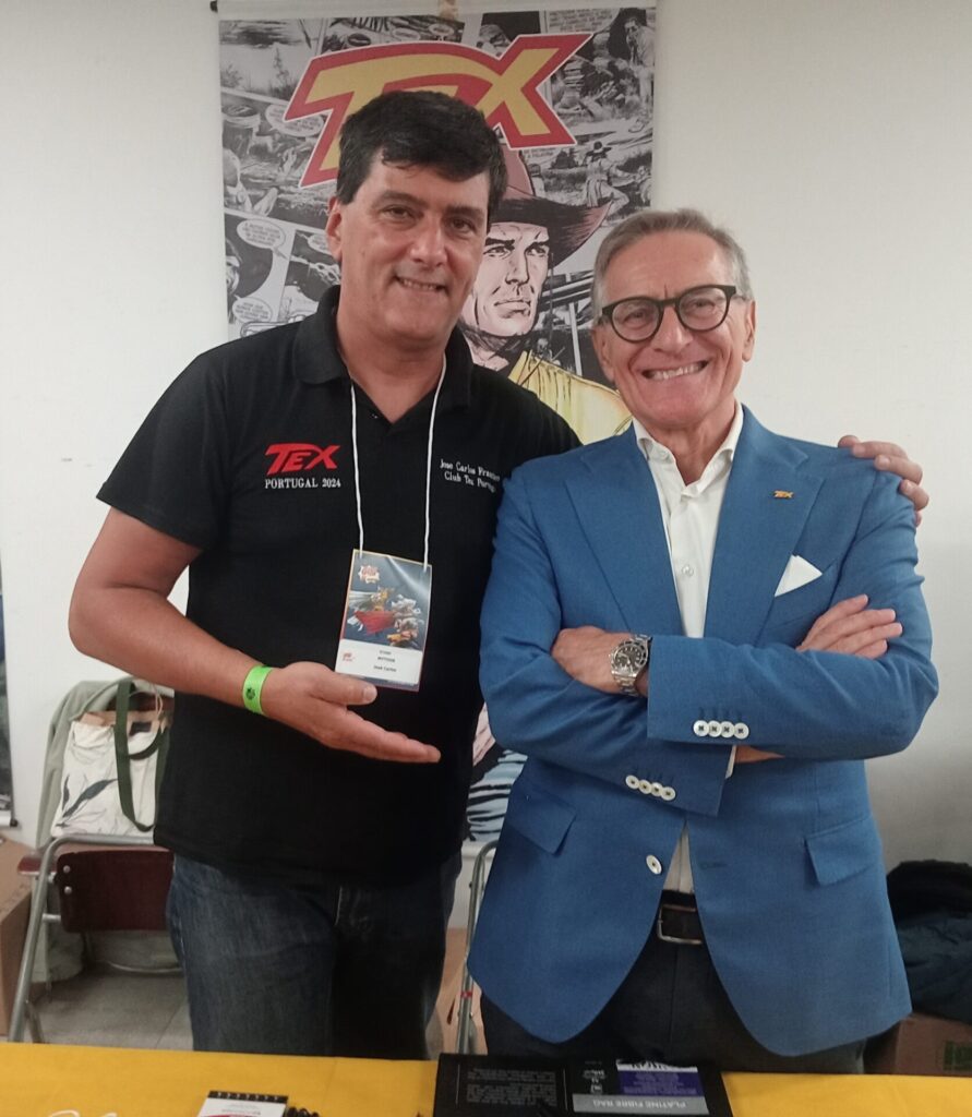 O carismático José Carlos Francisco (Zeca) ao lado de Fabio Civitelli