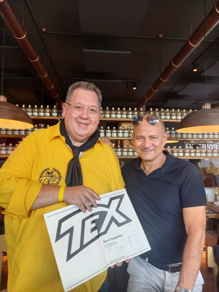 O memorável almoço “A pranzo con Te(x)” do Gruppo Tex Willer 2011 ®️