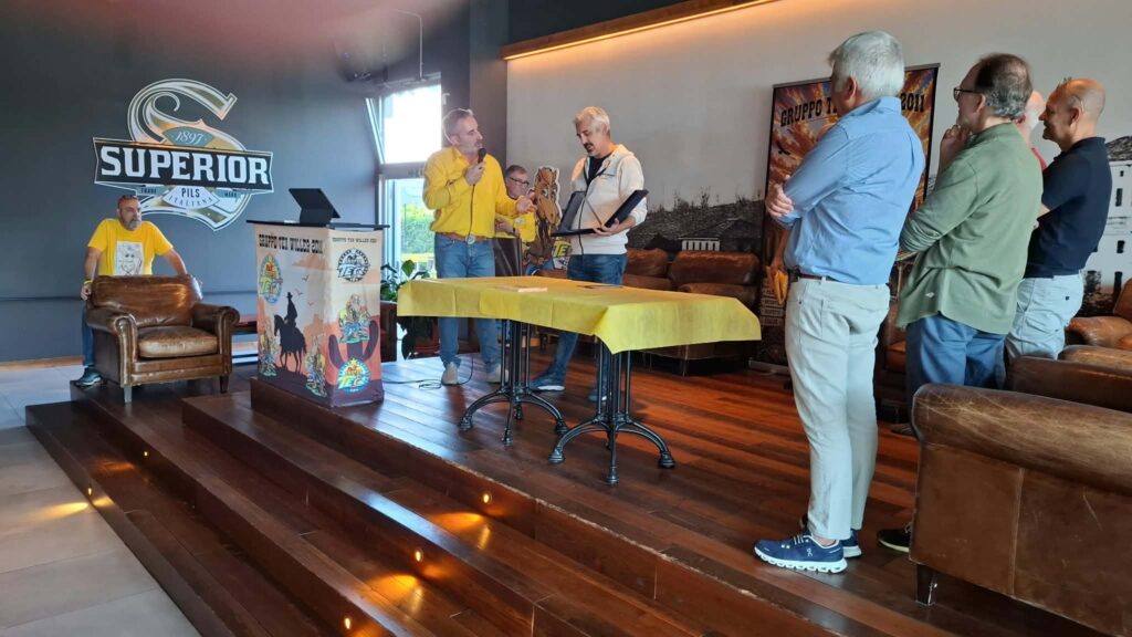 O memorável almoço “A pranzo con Te(x)” do Gruppo Tex Willer 2011 ®️