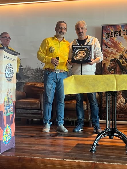 O memorável almoço “A pranzo con Te(x)” do Gruppo Tex Willer 2011 ®️