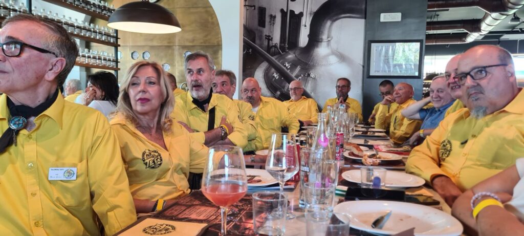 O memorável almoço “A pranzo con Te(x)” do Gruppo Tex Willer 2011 ®️
