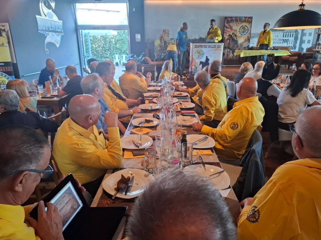 O memorável almoço “A pranzo con Te(x)” do Gruppo Tex Willer 2011 ®️