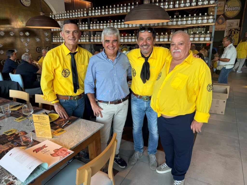 O memorável almoço “A pranzo con Te(x)” do Gruppo Tex Willer 2011 ®️