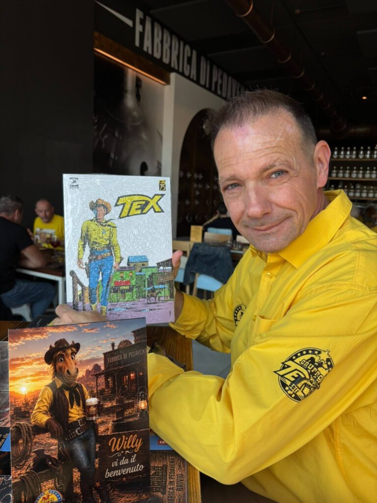 O memorável almoço “A pranzo con Te(x)” do Gruppo Tex Willer 2011 ®️