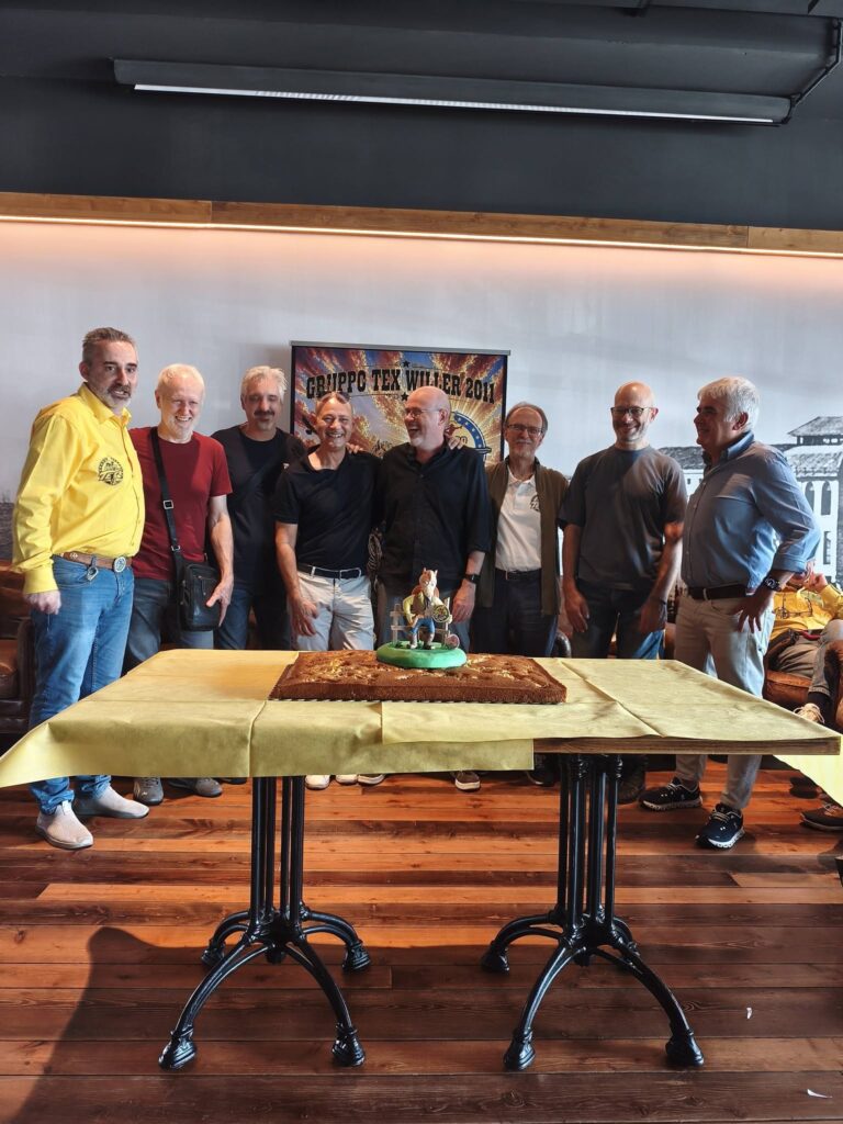 O memorável almoço “A pranzo con Te(x)” do Gruppo Tex Willer 2011 ®️