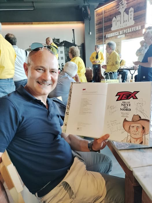 O memorável almoço “A pranzo con Te(x)” do Gruppo Tex Willer 2011 ®️
