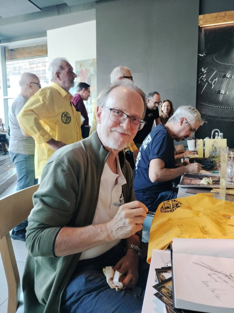 O memorável almoço “A pranzo con Te(x)” do Gruppo Tex Willer 2011 ®️
